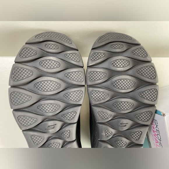 Skechers GO WALK FLEX Walking Running Casual Shoes Women Sz 9.5 Black New w/ Box - Picture 11 of 12